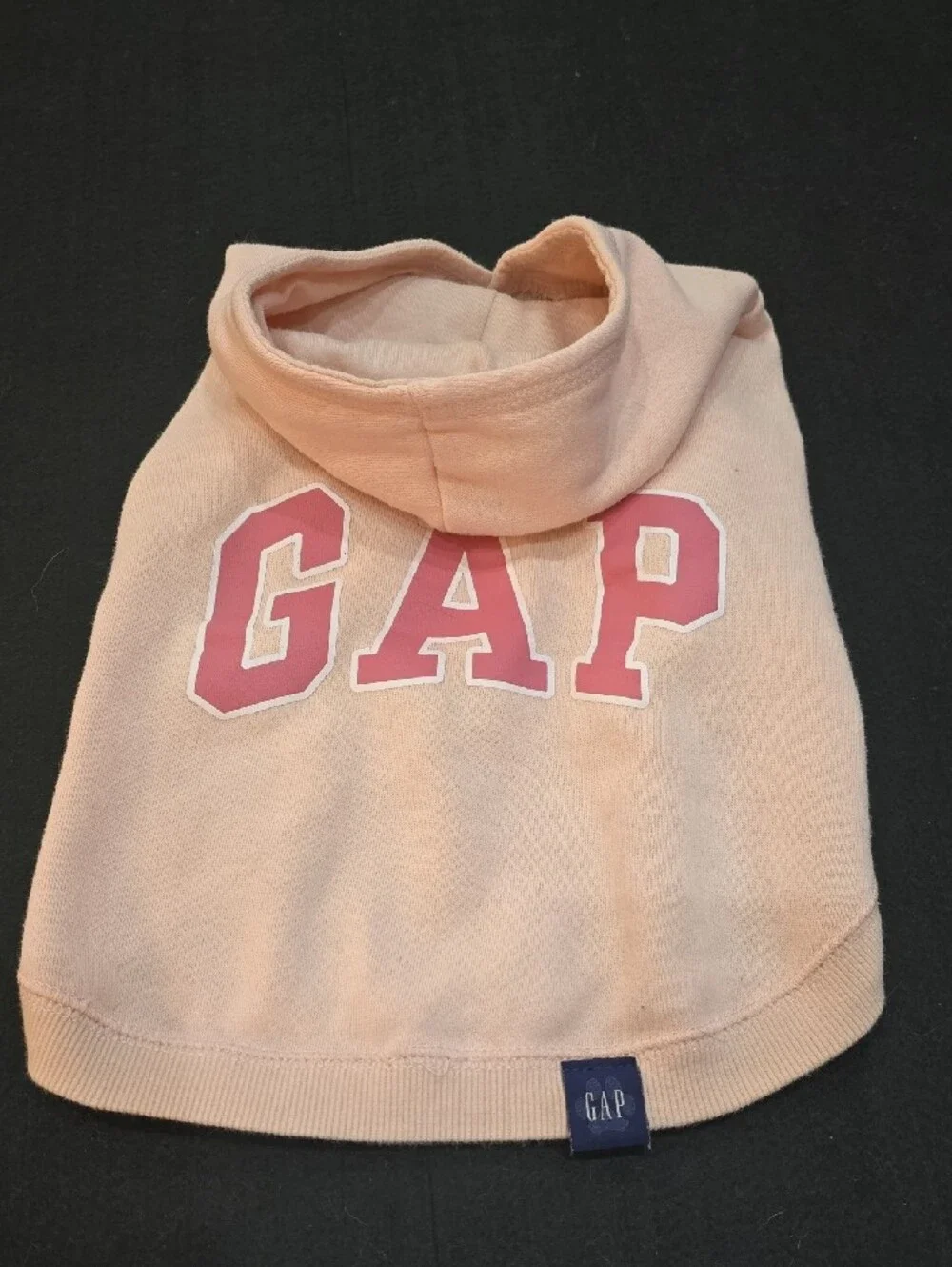 GAP Pink Hoodie with Dark Pink Logo - DOG M/L #696